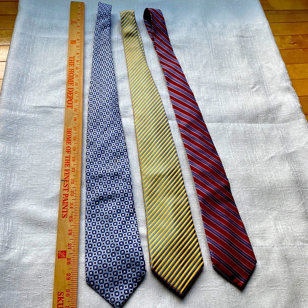 3 mens ties ..Les Copains Countess Mara Joseph A Banks ,